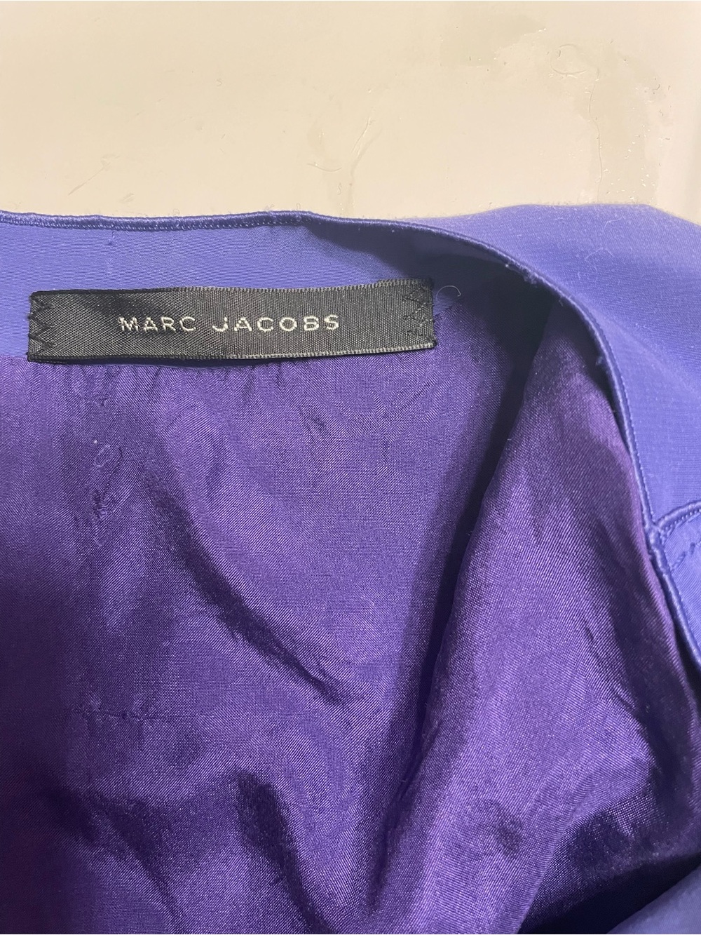 Marc Jacobs Violet Satin Blazer
